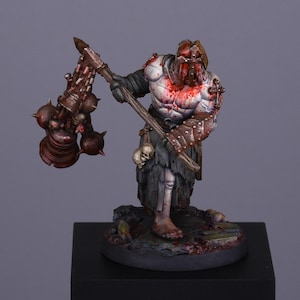 Hand-Painted Trench Crusade Communicant Pilgrim – Miniature for Wargaming & Tabletop Skirmish Games