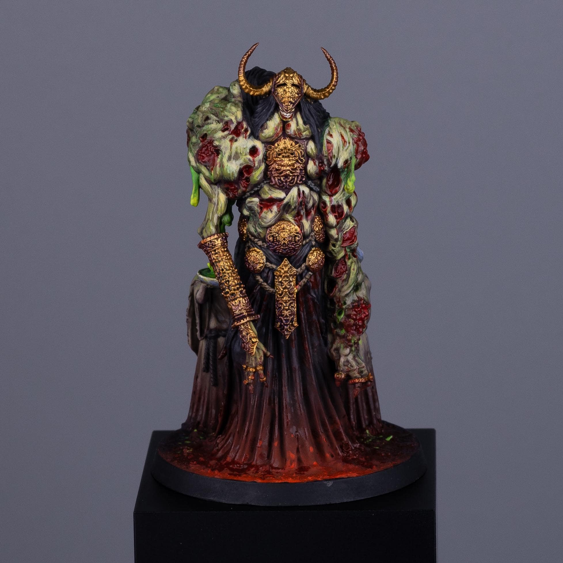 Hand-painted Lord of Tumours the Black Grail, Trench Crusade