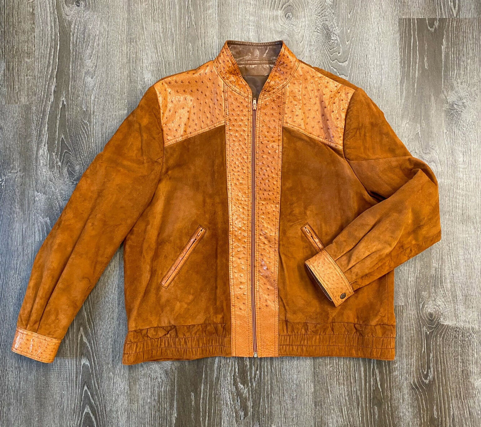 Buy Ostrich Leather Coat Online In India - Etsy India 