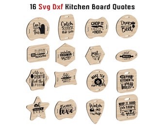 16 Funny Quotes for Cutting Chopping Cheese Serving Board Engrave Wood Laser Engrave Cut Funny Kitchen