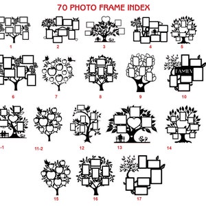 70 svg dxf Bilderrahmen Bundle Baum, Blume, Liebe, Herz, Hochzeit, Vogel, Familie, Biene, Eule, Marine, Drache, Sonnenblume, Rakete, Zug, Katze
