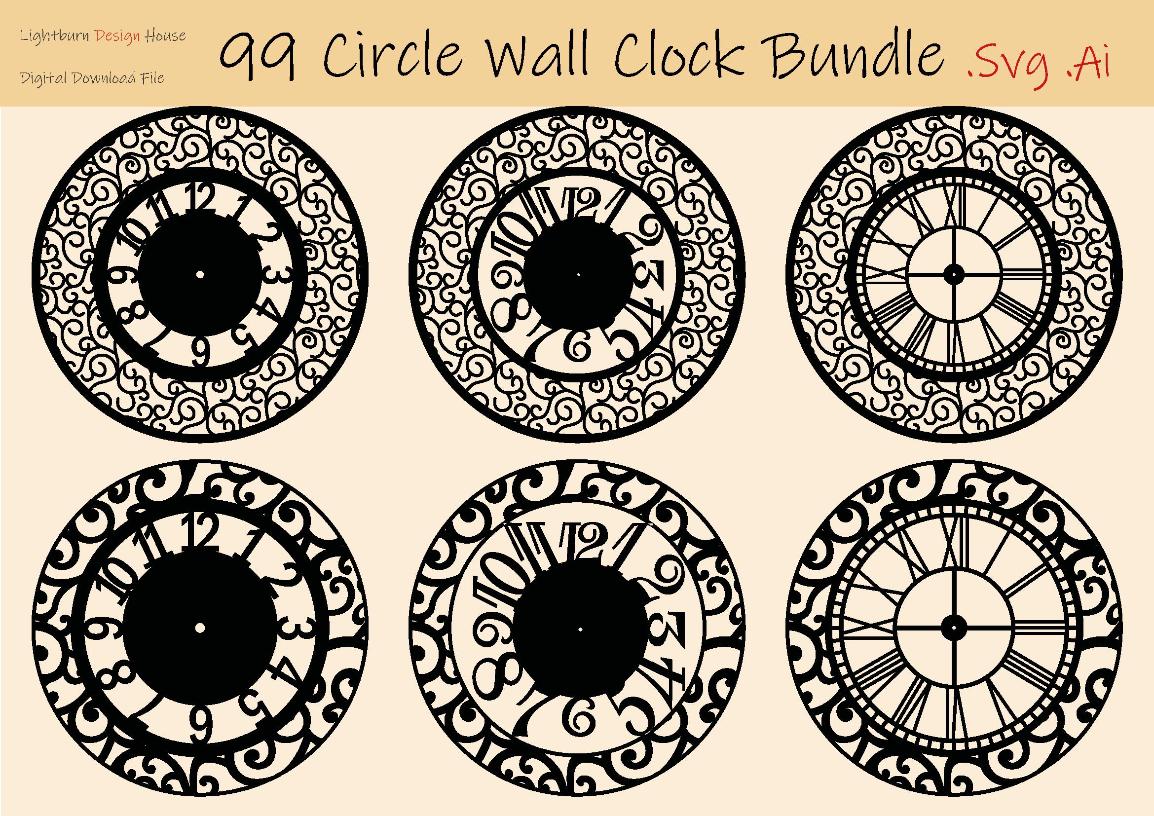 Circle Wall Stencils