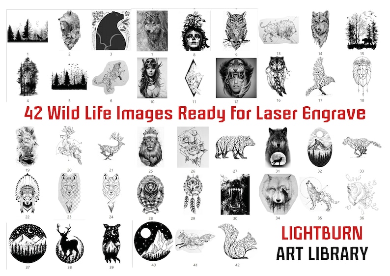 lightburn art library free download