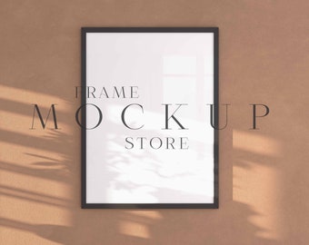 Frame Mockup, Wall Art Mockup, Mockup Frame, Frame Mock Up, Black Frame Mockup, Single Frame Mockup, Printable Mockup, Poster Mockup