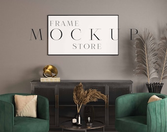 16x9 Frame Mockup, Smart tv Art Mockup, Horizontal Frame Mockup, Frame Mockup, Mockup for tv Art, tv Mockup, Art tv Mockup, Frame Mock Up