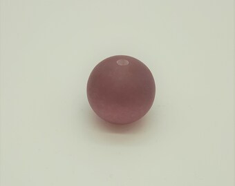 Perle XL Polaris 25 mm violet - perle plastique - boule 17.162