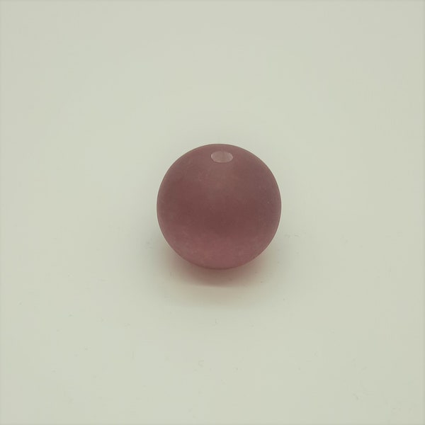 Perle XL Polaris 25 mm violet - perle plastique - boule 17.162