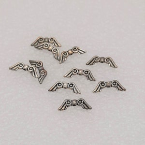 DIY 10er Angel Wing Set for Self-Design Charm Pendant Guardian Angel