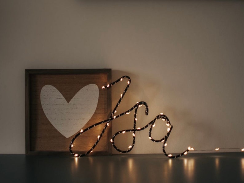 Naamlampje, Nachtlampje incl. Timer Gepersonaliseerd, Babykamer Musthave in goud, koper of zwart, Kraamcadeau, babykamer decoratie afbeelding 2