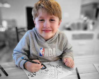 SAMPLES Coloritsy ADVENTURE Coloring Peel & Stick Murals Black and White Graphic for Coloring Wallpaper Zentangles Doodles for coloring