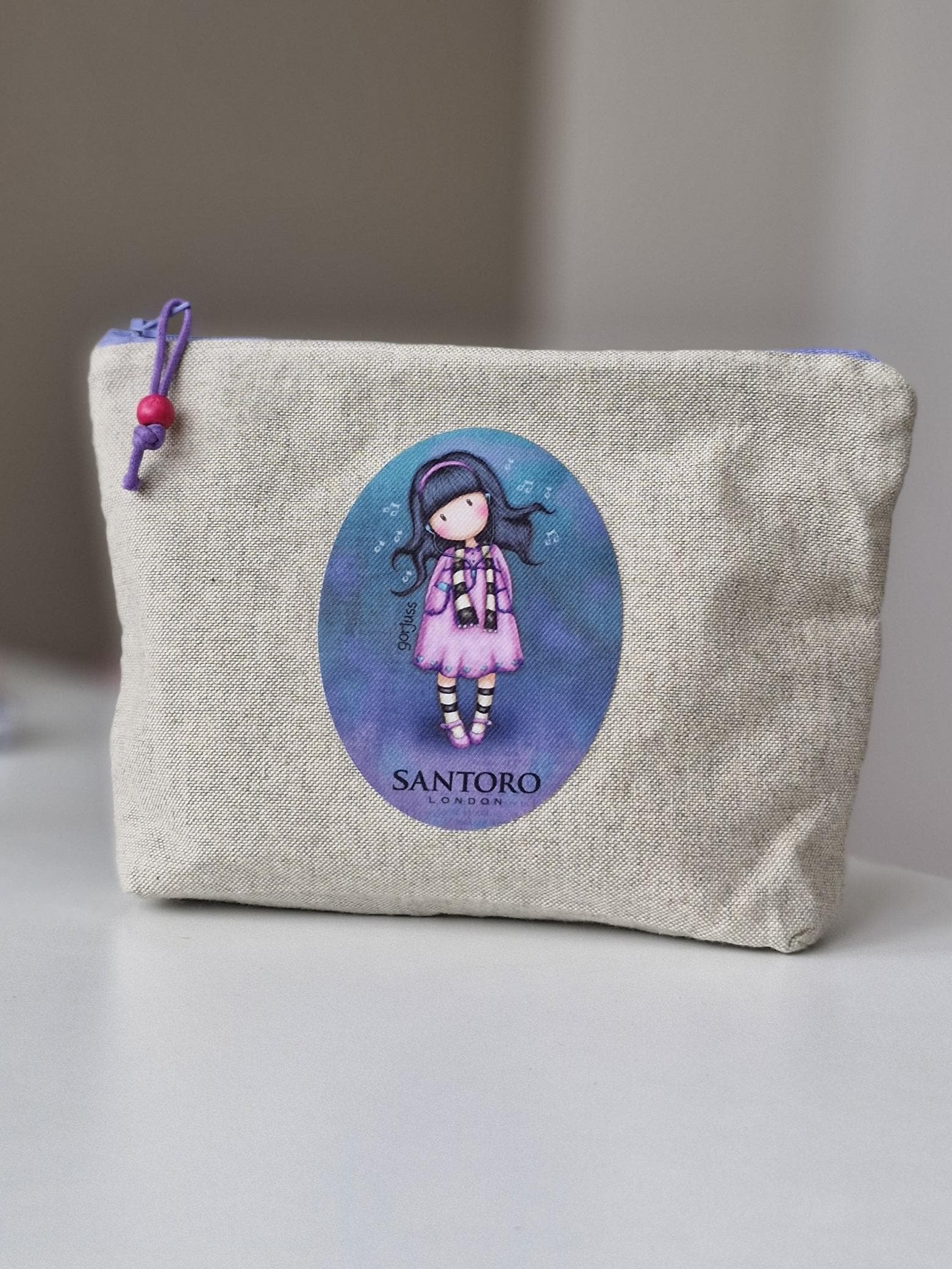 Portamonete Gorjuss Santoro - Design Tondo, Unisex-Bambini, Arancione, 8x12x21 Cm - Foto 8