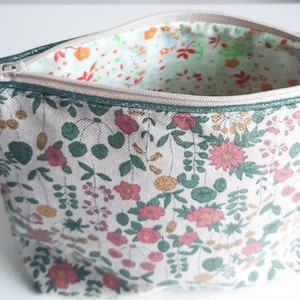 London liberty fabric make up bag image 5