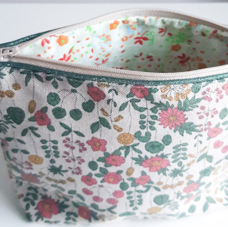 London liberty fabric make up bag image 5