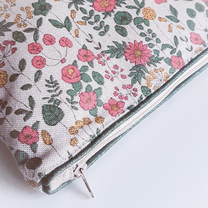 London liberty fabric make up bag image 4