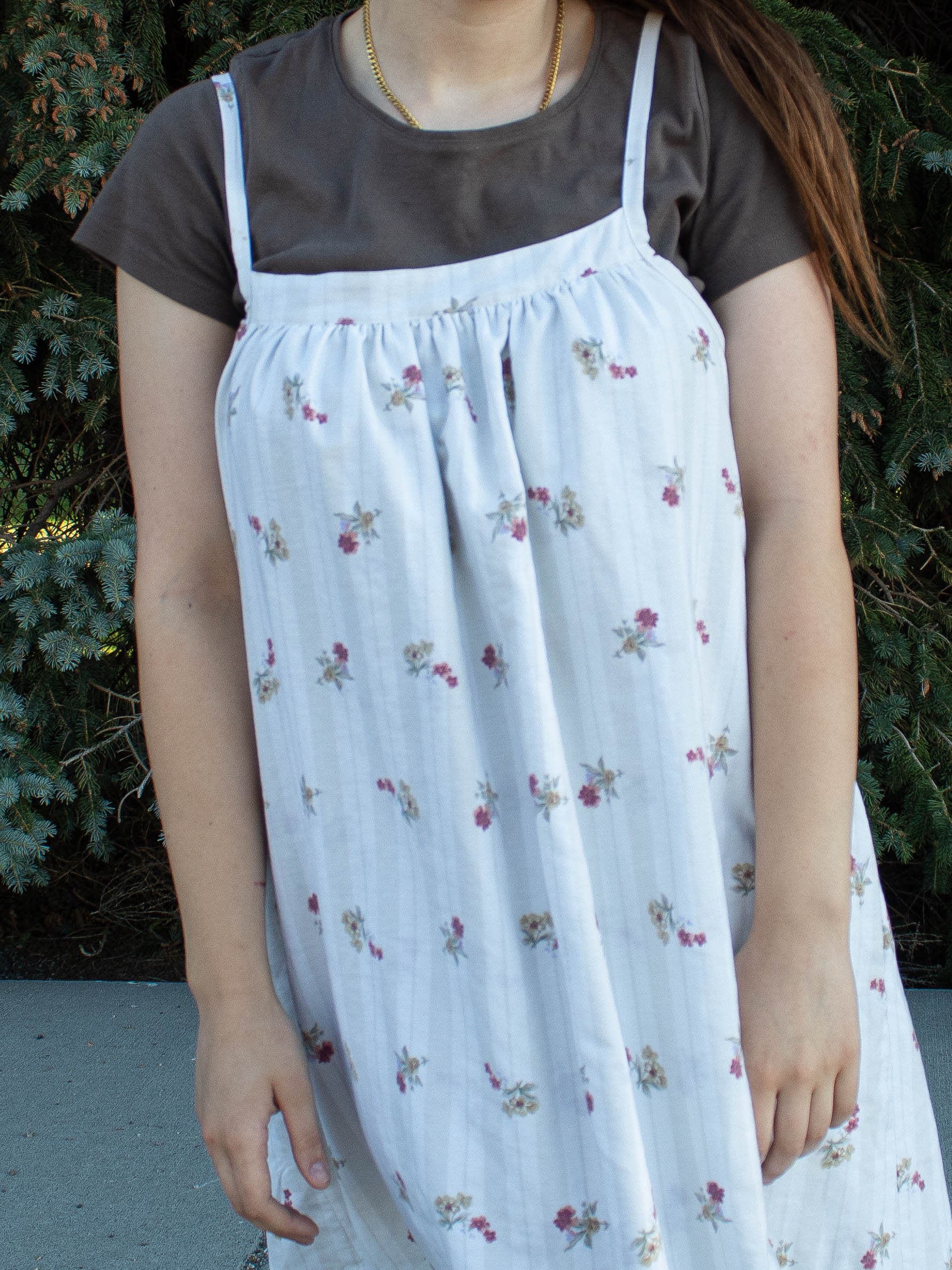 PATTERN CAMI DRESS