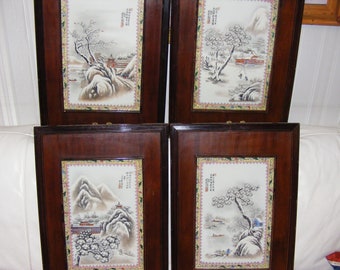 chinese porcelain plaques