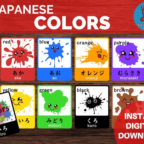 Japanese Food Flashcards Printable Cuisine Cards Instant Etsy