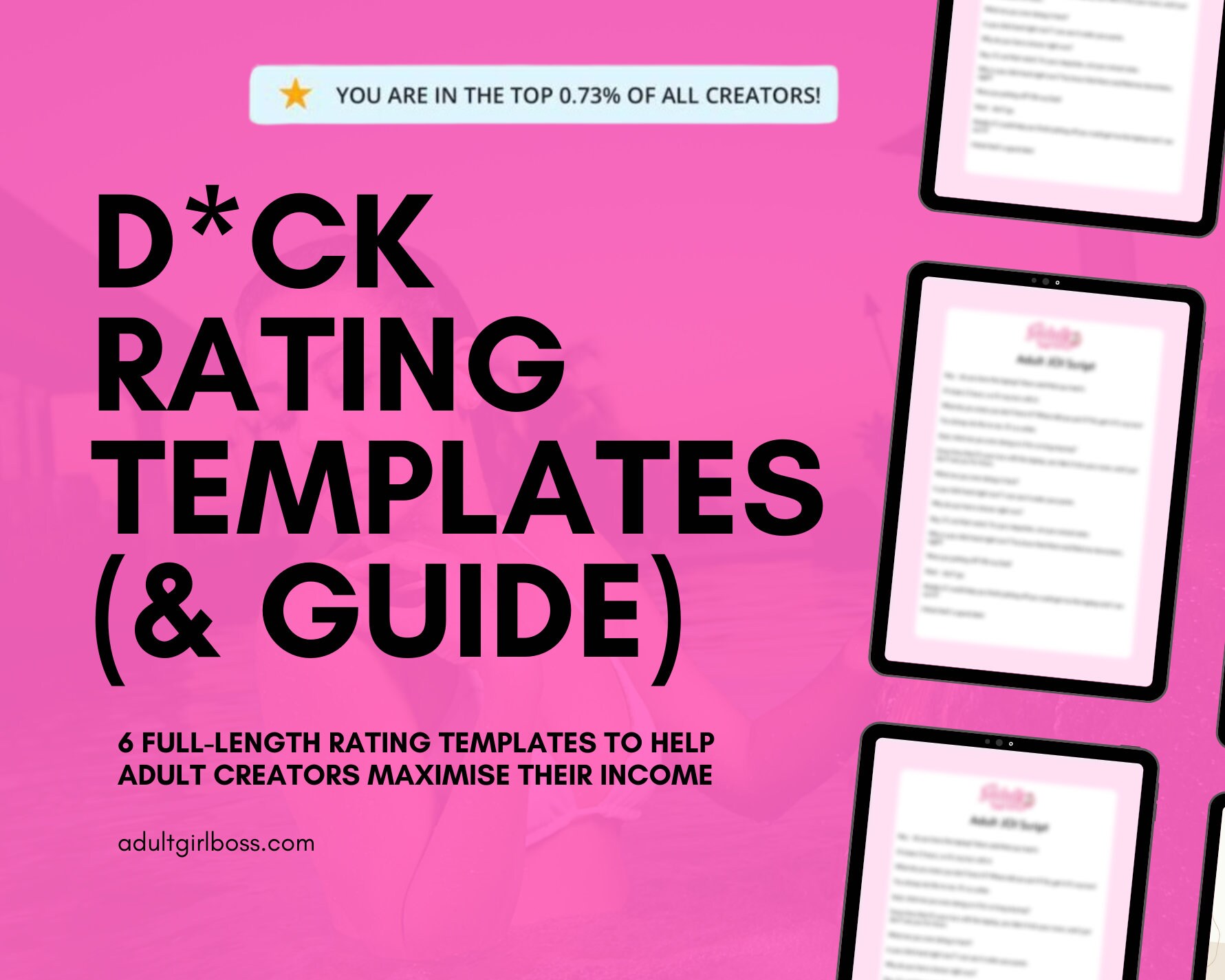 Comprehensive Guide & Templates for Ratings on Onlyfans, Fansly