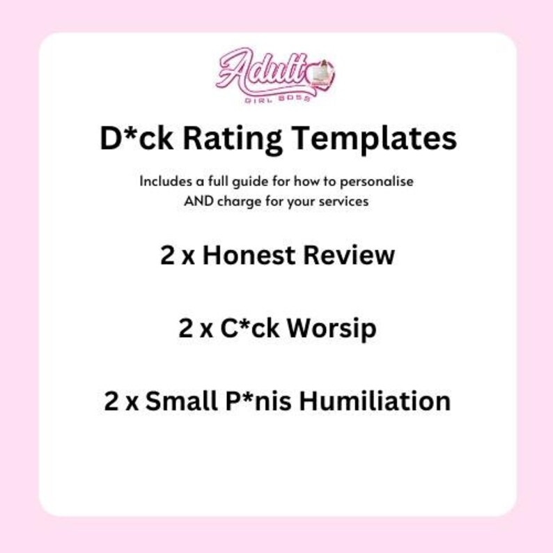 Comprehensive Guide & Templates for Ratings on Onlyfans, Fansly