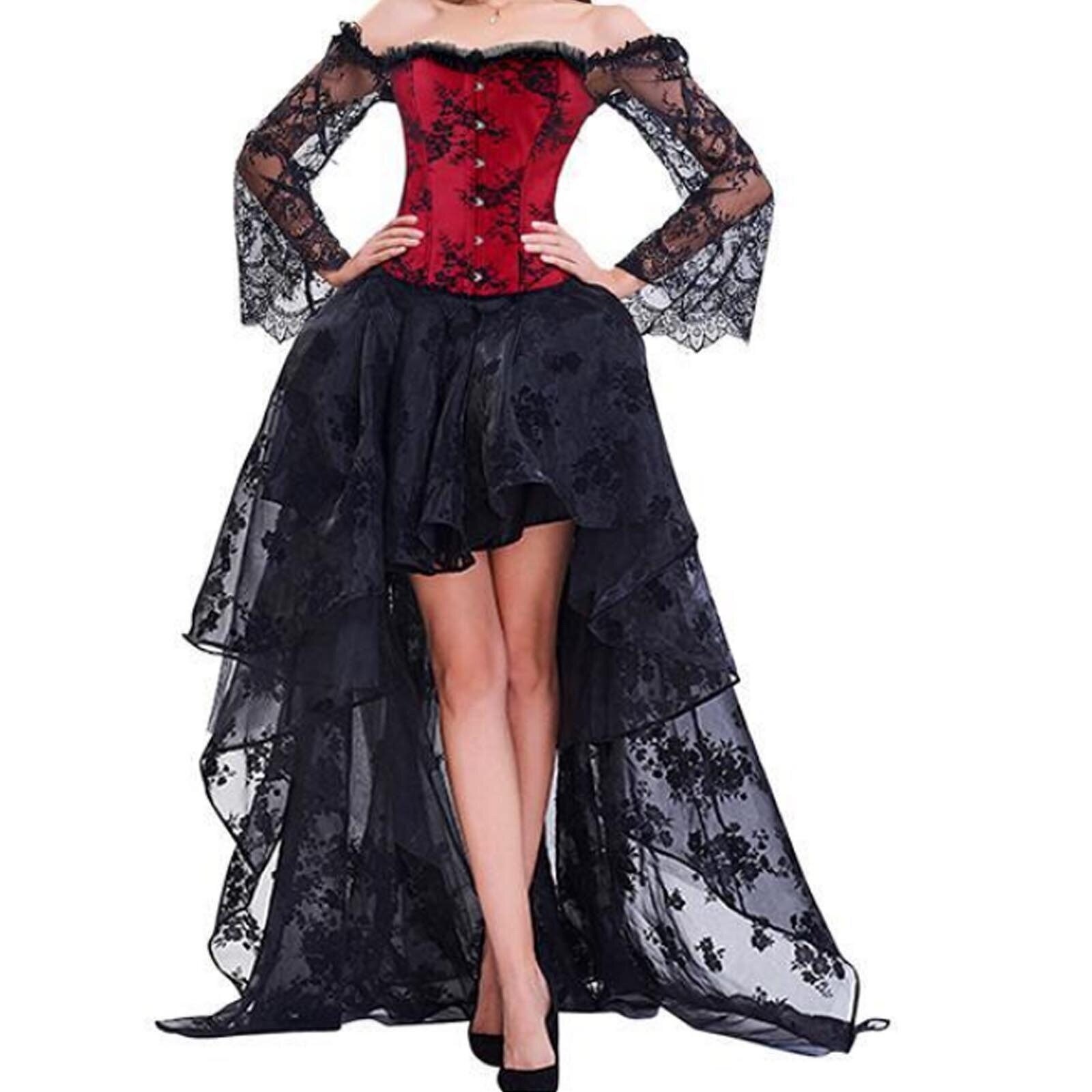 Cottage Corsetiere in Black Cotton Sateen  Gothic Inspired Clothing – La  Femme En Noir