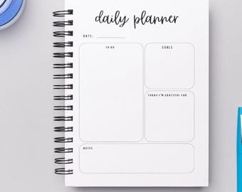 MINMALIST PRINTABLE Journal Page-Daily Planner Page-A5 & A4 size