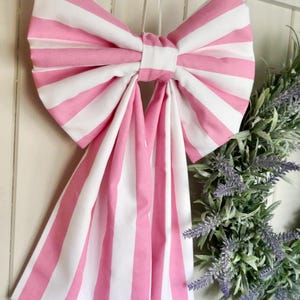 Large luxury handmade fabric bow perfect for home decor, door hangings,  party’s or weddings