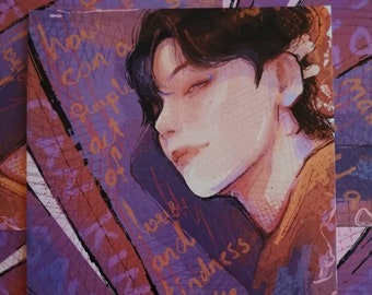 Bts Taehyung "Kindness" Art Print