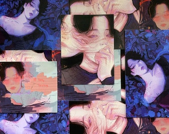 Bts Jimin Art Print Set
