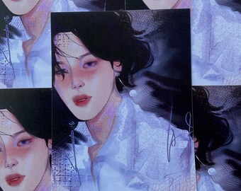 Bts Jimin "Pearl" Art Print