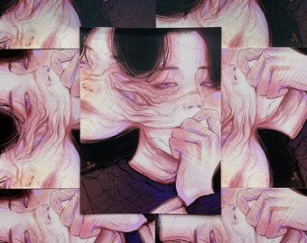 Bts Jimin "Tomie" Art Print