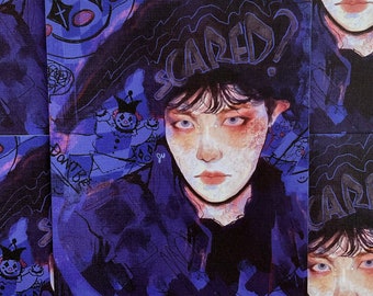 Bts Jhope “Scared?” Art Print