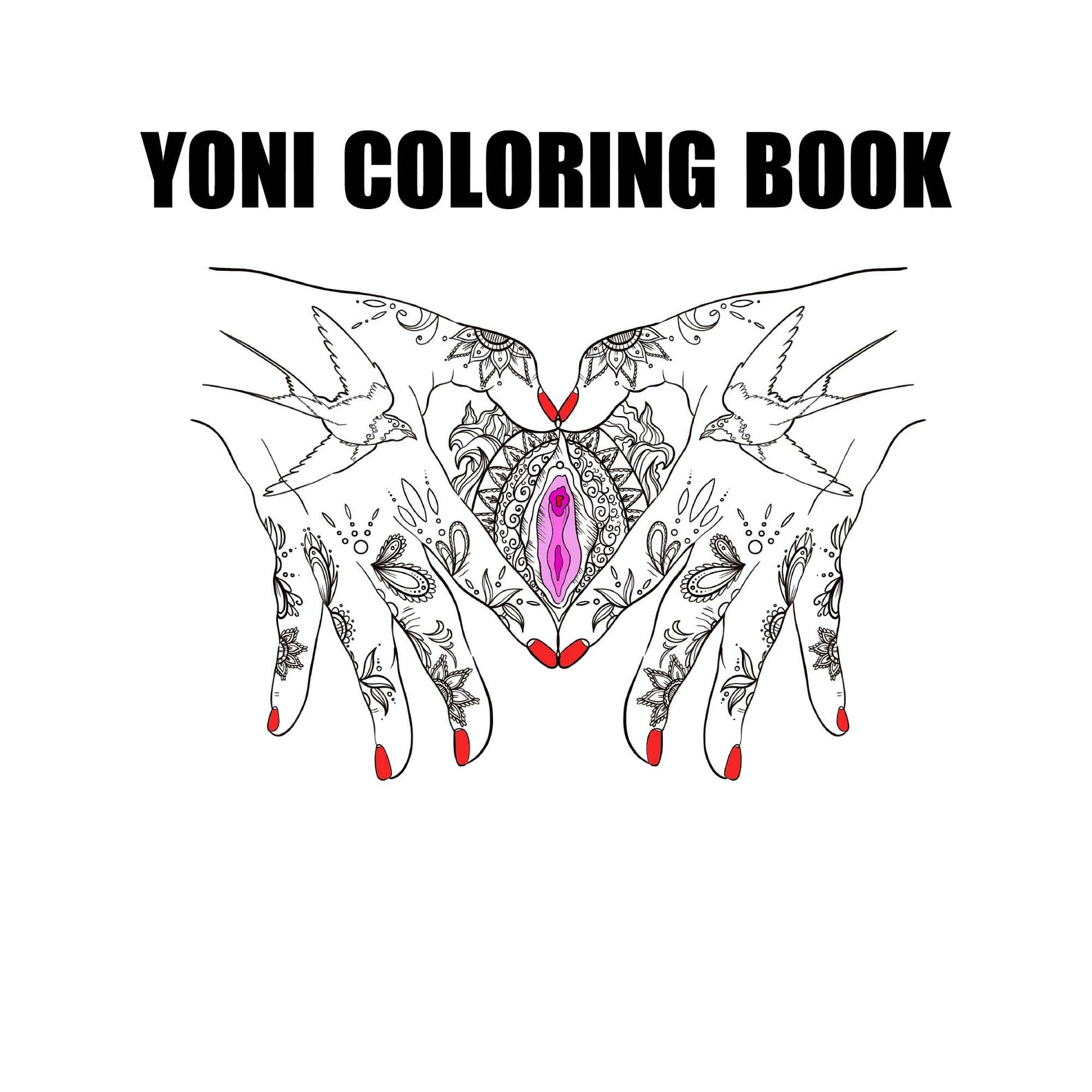 yoni coloring book - sex positive coloring