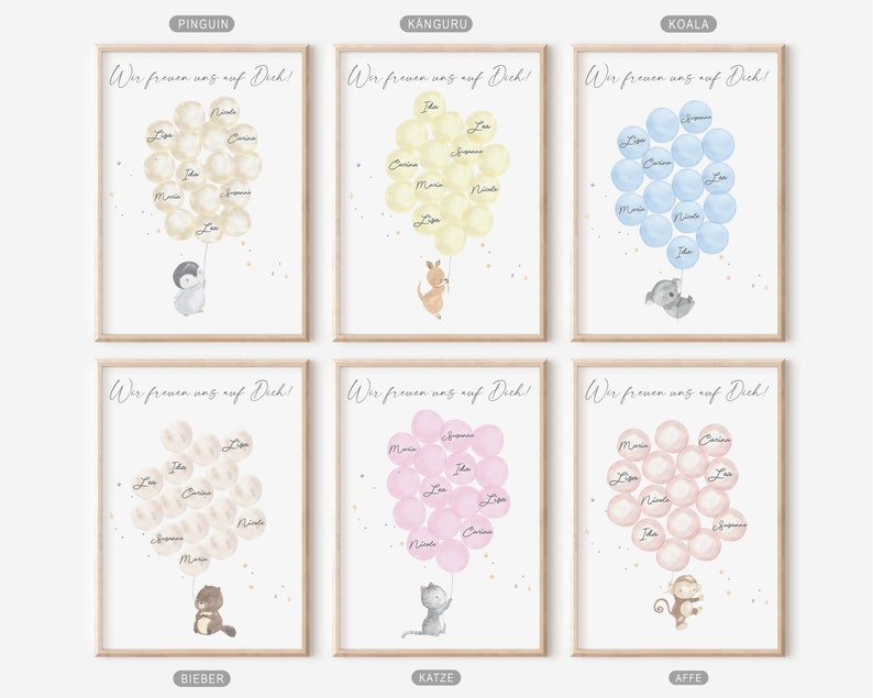 TPYEN Babyparty Einladungskarten – Aquarell-Sonne Design, 25 Karten Mit Umschlägen