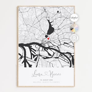 Partenaire cardiaque - image des coordonnées | Cadeau de mariage personnalisé anniversaire cadeau de Saint Valentin pour lui cadeau de fiançailles mariage JGA