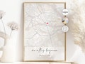 Where it all began - Coordinates picture | Personalized wedding gift, anniversary, Valentine's Day gift for him, wedding, engagement gift, bachelorette party product logo