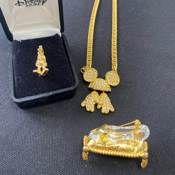 Cinderella Glass Slipper Necklace Etsy