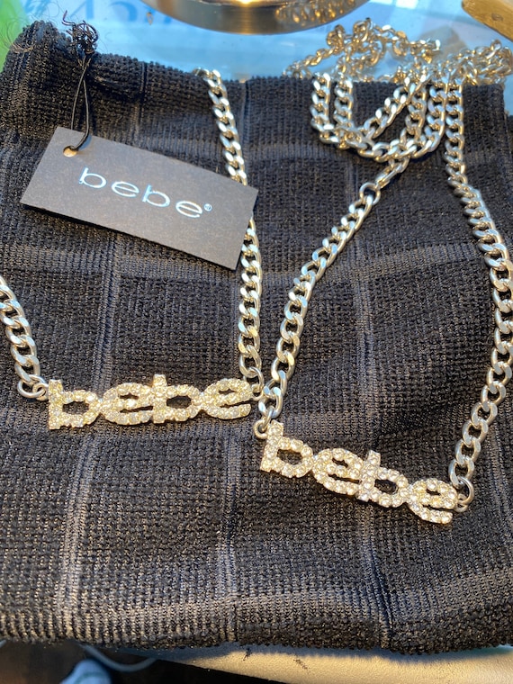 Vintage bebe Crystal Set Belly chain, necklace, ch