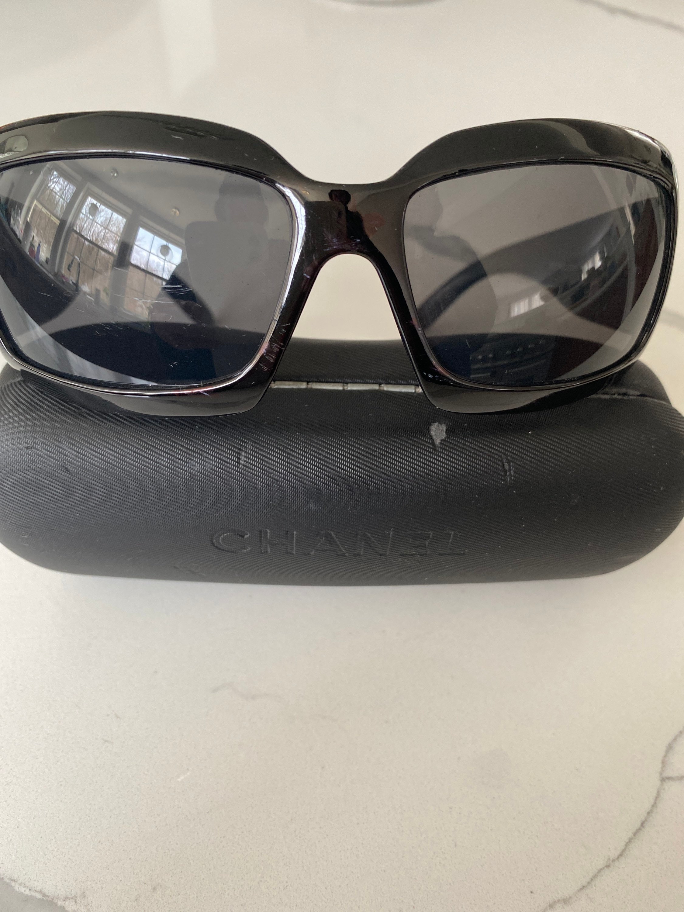Vintage Chanel Cc Logo Sunglasses - Etsy