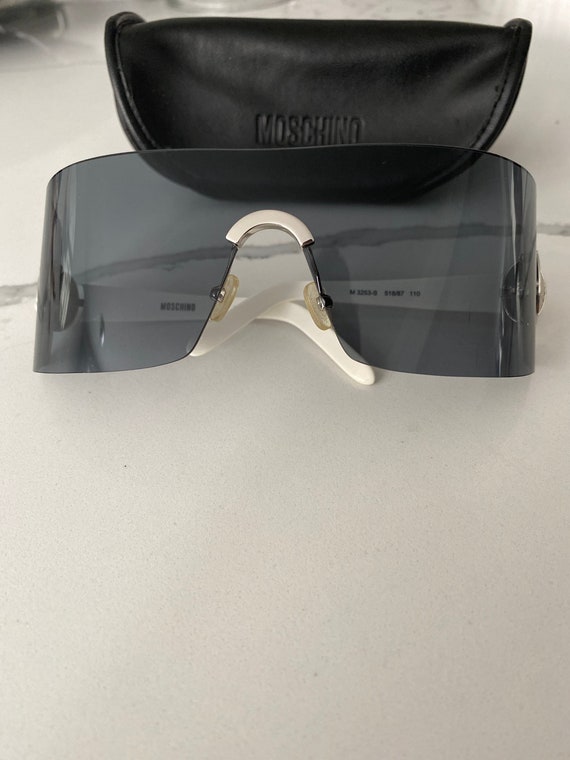 Rare Moschino Rimless Sunglasses