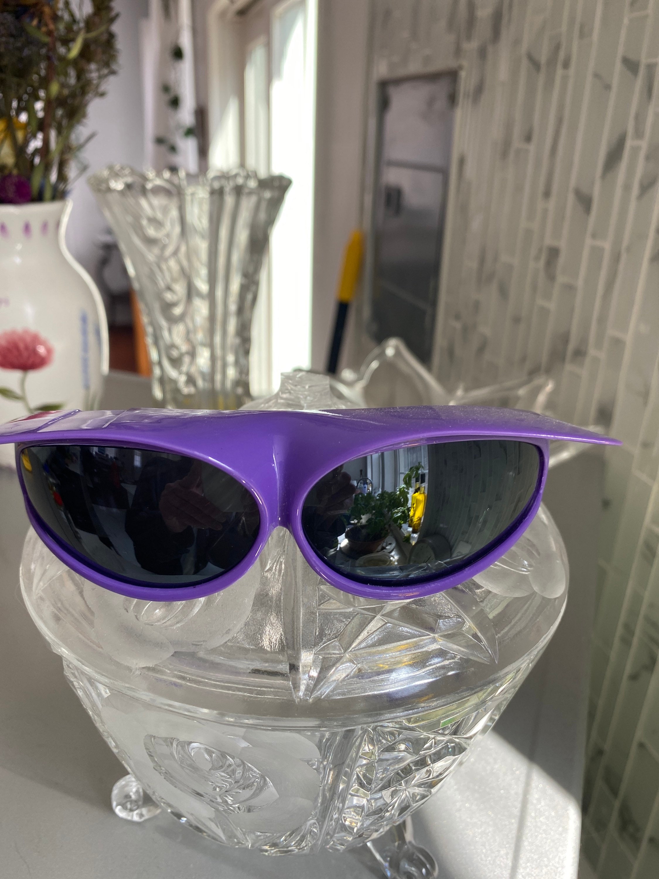 Linda Farrell Projects Jeremy Scott Sunvisor Sunglasses - Etsy