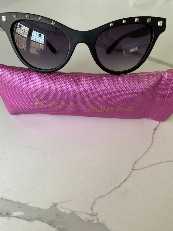 Vintage Betsey Johnson studded Sunglasses
