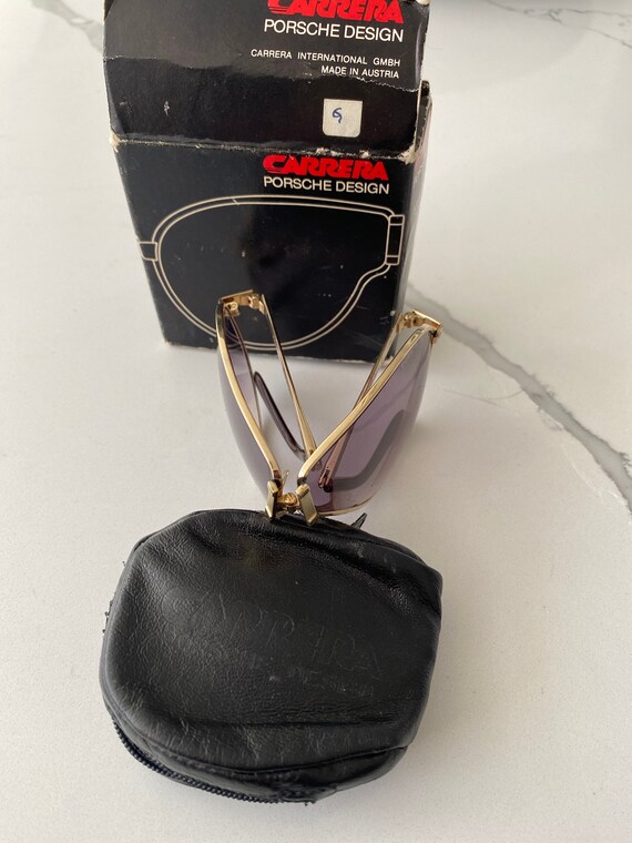 1980 Carrera Porsche Design Folding Sunglasses NOS - Etsy