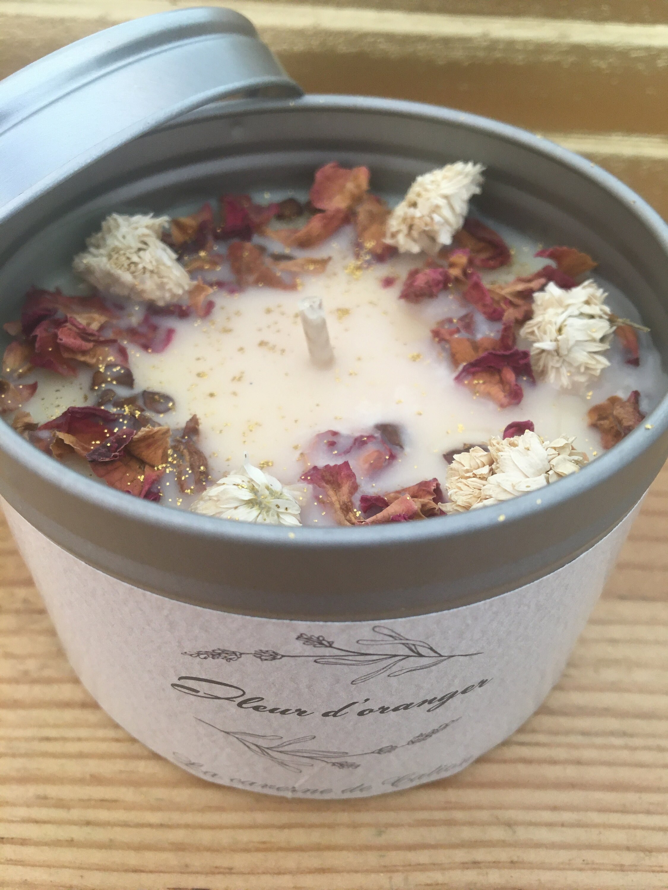 Bougie Parfumée Fleur d'oranger 200Ml