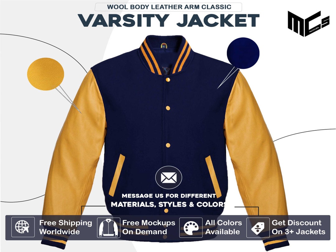 ジャケット・アウター archive B-3 design wool jacket navy M Buy Navy Blue Signature 100% Wool Jacket from Next USA