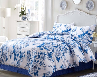 porcelain rose duvet cover