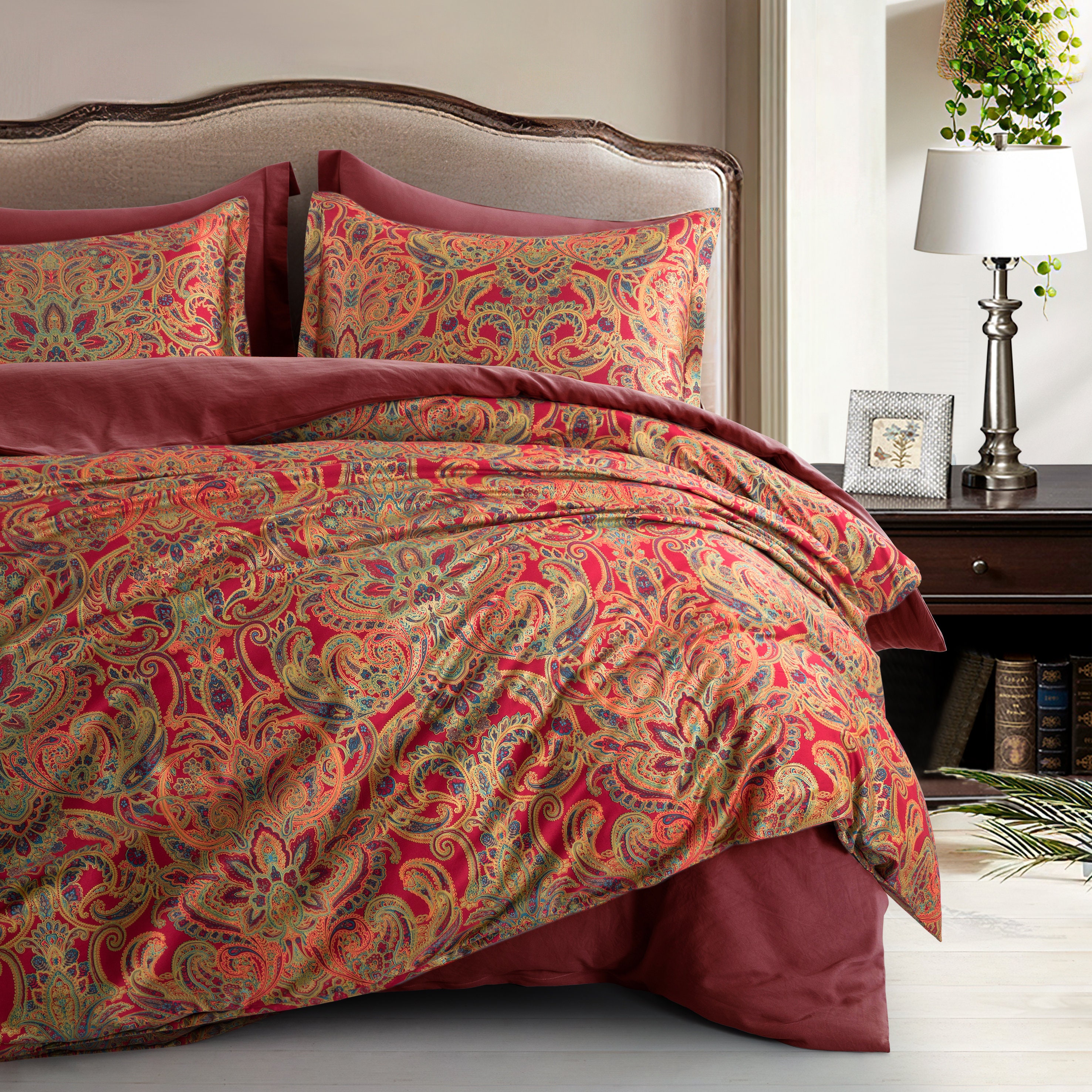 Paisley on sale duvet cover