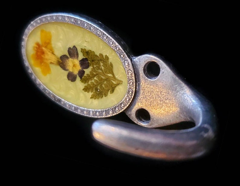 Pressed Flower Wall Hook Etsy