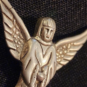 Bezaubernde Gel Sandoval Anstecknadel Sterling Silber