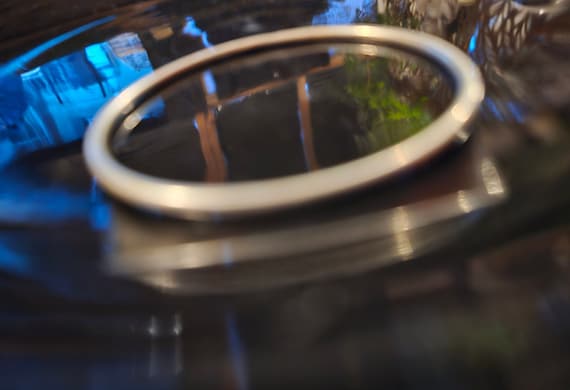 Sterling Silver Bangle, Stamped 925, Stacking Ban… - image 4