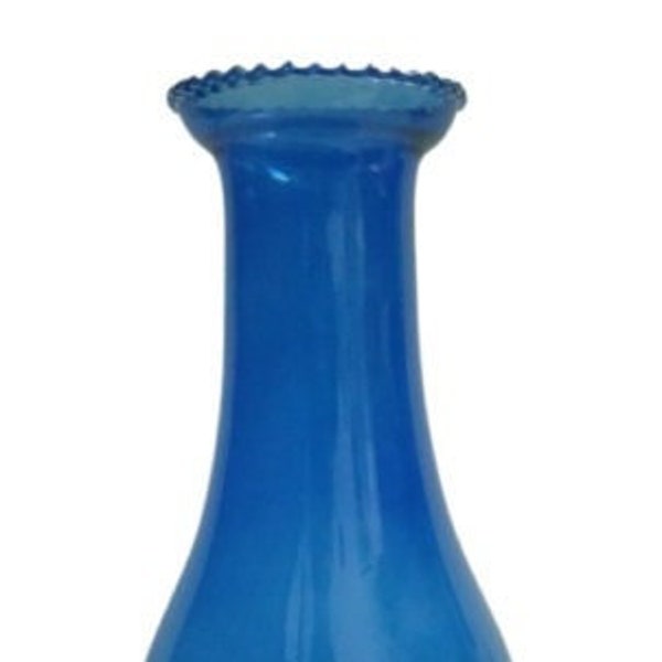 Cobalt Blue Glass Chimney for Kerosene Oil Lamp Etsy